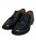 RUTT SHOES（ラッドシューズ）の古着「スプリットVチップシューズ」｜ブラック