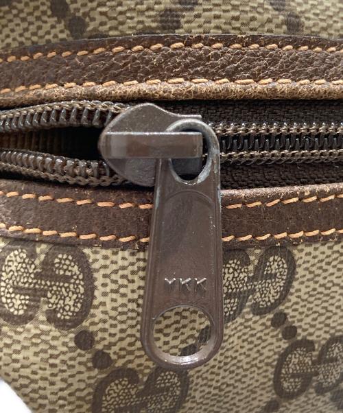 GUCCI（グッチ）GUCCI (グッチ) オールドグッチ シェリーライン トートバッグ ブラウンの古着・服飾アイテム