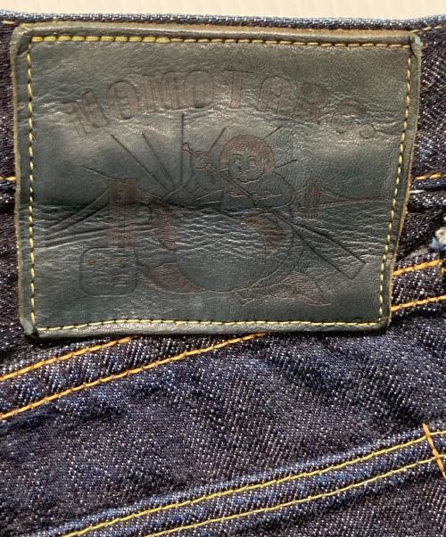 MOMOTARO JEANS（桃太郎ジーンズ）MOMOTARO JEANS (桃太郎ジーンズ) 味野限定 スリムストレート ボタンフライデニムパンツ インディゴ サイズ:36の古着・服飾アイテム