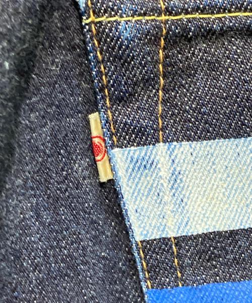 MOMOTARO JEANS（桃太郎ジーンズ）MOMOTARO JEANS (桃太郎ジーンズ) 味野限定 スリムストレート ボタンフライデニムパンツ インディゴ サイズ:36の古着・服飾アイテム