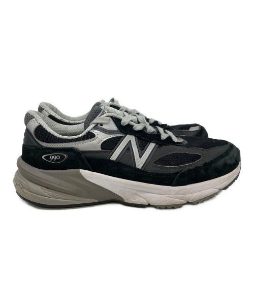 NEW BALANCE（ニューバランス）NEW BALANCE (ニューバランス) W990BK6 BLACKローカットスニーカー ブラック サイズ:25.5cmの古着・服飾アイテム