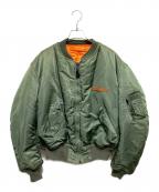 AVIREXアヴィレックス）の古着「MA-1 ROLLING THUNDER」｜グリーン