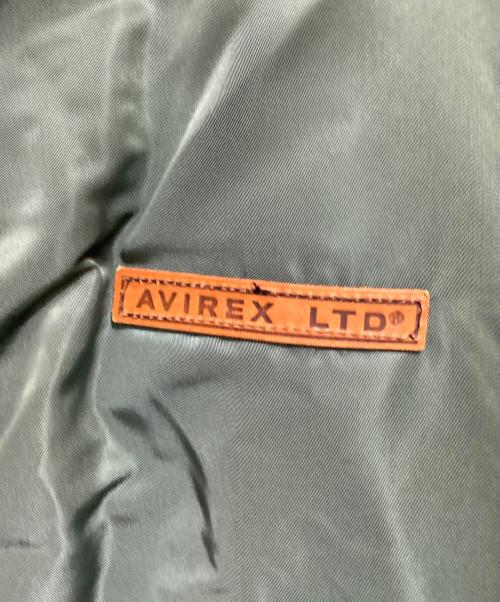 AVIREX（アヴィレックス）AVIREX (アヴィレックス) MA-1 ROLLING THUNDER グリーン サイズ:XLの古着・服飾アイテム