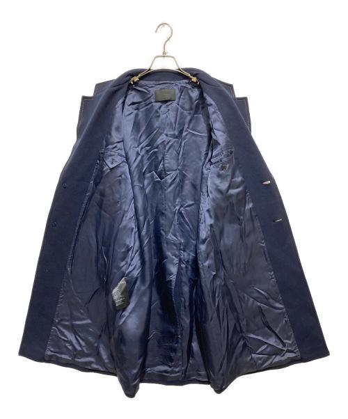 PRADA（プラダ）PRADA (プラダ) 15SSスウェットオレンジステッチコート ネイビー サイズ:48の古着・服飾アイテム