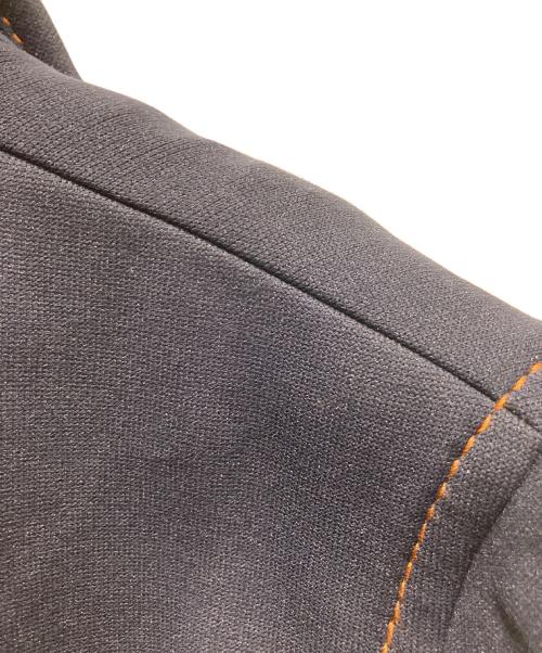 PRADA（プラダ）PRADA (プラダ) 15SSスウェットオレンジステッチコート ネイビー サイズ:48の古着・服飾アイテム
