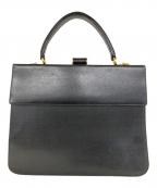 Salvatore Ferragamoサルヴァトーレ フェラガモ）の古着「ガンチーニ装飾ダレスバッグ」｜ブラック