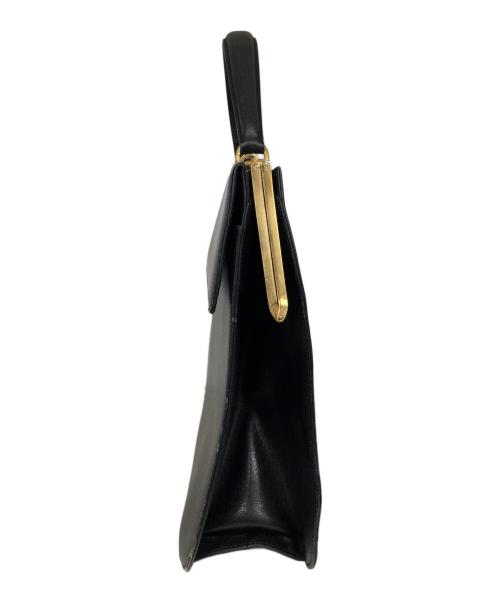 Salvatore Ferragamo（サルヴァトーレ フェラガモ）Salvatore Ferragamo (サルヴァトーレ フェラガモ) ガンチーニ装飾ダレスバッグ ブラックの古着・服飾アイテム
