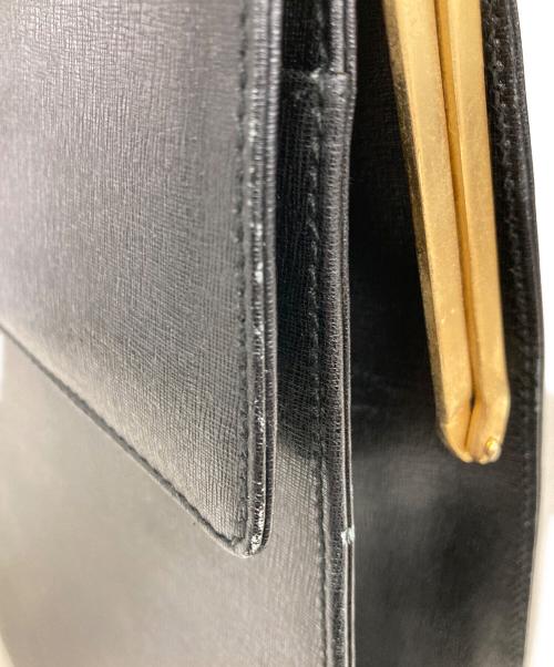 Salvatore Ferragamo（サルヴァトーレ フェラガモ）Salvatore Ferragamo (サルヴァトーレ フェラガモ) ガンチーニ装飾ダレスバッグ ブラックの古着・服飾アイテム
