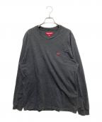 SUPREMEシュプリーム）の古着「Small Box  L/S Tee」｜グレー