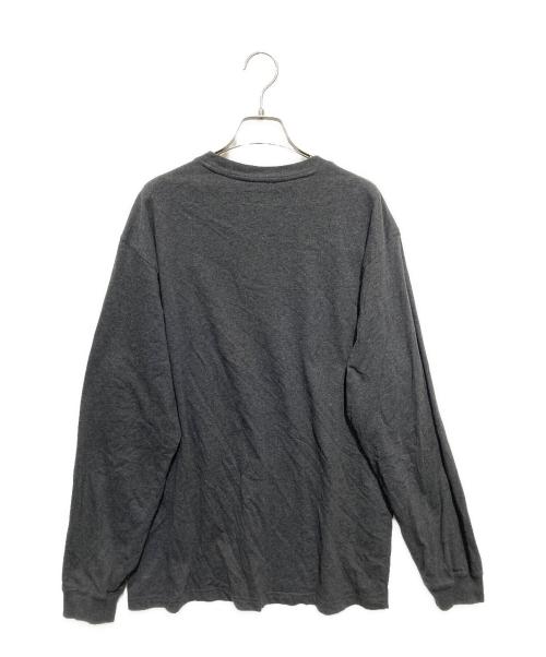 SUPREME（シュプリーム）Supreme (シュプリーム) Small Box  L/S Tee グレー サイズ:Mの古着・服飾アイテム