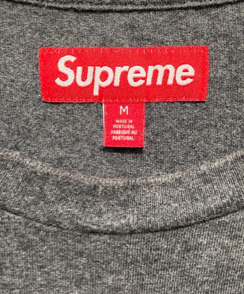 SUPREME（シュプリーム）Supreme (シュプリーム) Small Box  L/S Tee グレー サイズ:Mの古着・服飾アイテム