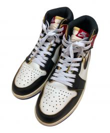 NIKE×FRAGMENT DESIGN×UNION（ナイキ×フラグメントデザイン×ユニオン）の古着「Air Jordan 1 High OG "Black/Varsity Red"」｜ブラック