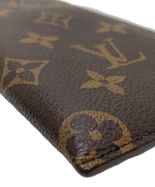 LOUIS VUITTON（ルイ ヴィトン）LOUIS VUITTON (ルイ ヴィトン) エテュイ リュネット MM サングラス/メガネケース ブラウンの古着・服飾アイテム
