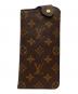 LOUIS VUITTON（ルイ ヴィトン）の古着「エテュイ リュネット MM サングラス/メガネケース」｜ブラウン
