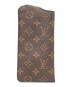 LOUIS VUITTON (ルイ ヴィトン) エテュイ リュネット MM サングラス/メガネケース ブラウン：30000円