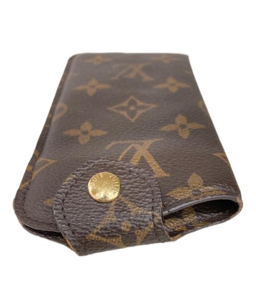 LOUIS VUITTON（ルイ ヴィトン）LOUIS VUITTON (ルイ ヴィトン) エテュイ リュネットPM サングラス/メガネケース ブラウンの古着・服飾アイテム
