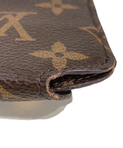 LOUIS VUITTON（ルイ ヴィトン）LOUIS VUITTON (ルイ ヴィトン) エテュイ リュネットPM サングラス/メガネケース ブラウンの古着・服飾アイテム