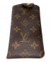 LOUIS VUITTON（ルイ ヴィトン）の古着「エテュイ リュネットPM サングラス/メガネケース」｜ブラウン
