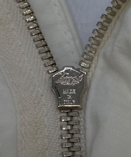 GERMANO（ジェルマーノ）GERMANO (ジェルマーノ) BEAMS (ビームス) 別注コットンリネンワイドスラックス ホワイト サイズ:46の古着・服飾アイテム