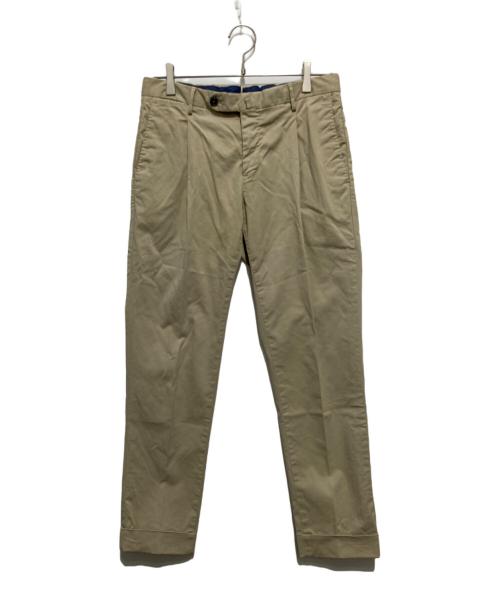 PT TORINO（ピーティートリノ）PT TORINO (ピーティートリノ) EVO FITチノトラウザーパンツ ブラウン サイズ:46の古着・服飾アイテム