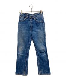 LEVI'S（リーバイス）の古着「オレンジタブ ボタン裏522 / 517 ブーツカットデニムパンツ」｜インディゴ