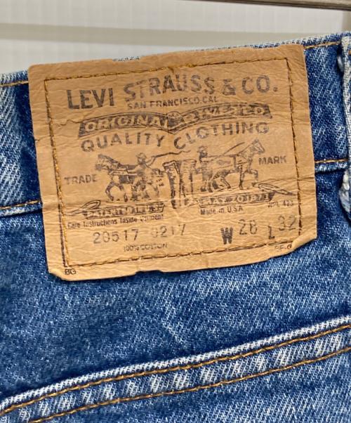 LEVI'S（リーバイス）LEVI'S (リーバイス) オレンジタブ ボタン裏522 / 517 ブーツカットデニムパンツ インディゴ サイズ:W28の古着・服飾アイテム