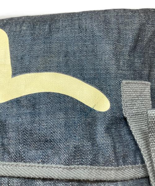 EVISU（エヴィス）EVISU (エヴィス) カモメプリントデニムメッセンジャーバッグ インディゴの古着・服飾アイテム