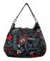 COACH (コーチ) Poppy Graffiti Glam 2way Hobo Bag / POPPY ワンショルダー ショルダーバッグ ブラック サイズ:OneSize：11000円