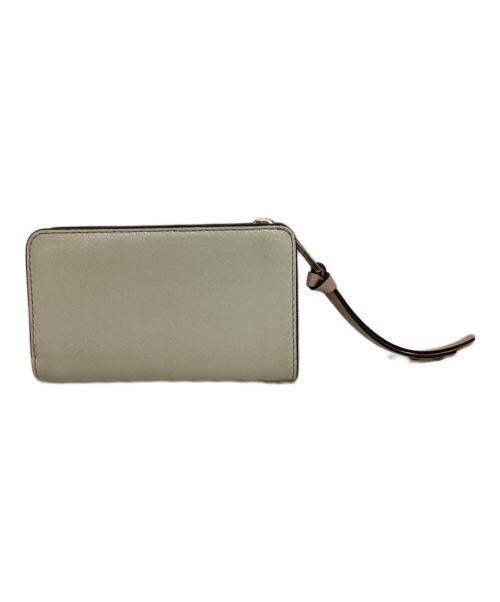 MARC JACOBS（マークジェイコブス）MARC JACOBS (マークジェイコブス) スナップショットミニコンパクトウォレット グレーの古着・服飾アイテム