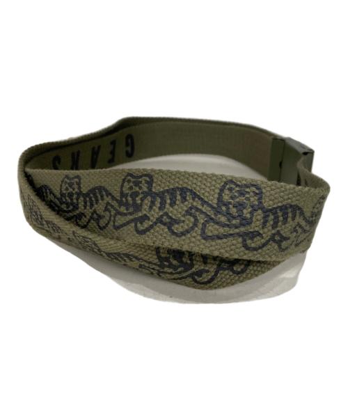 HUMAN MADE（ヒューマンメイド）HUMAN MADE (ヒューマンメイド) WEB BELT ベルト オリーブの古着・服飾アイテム