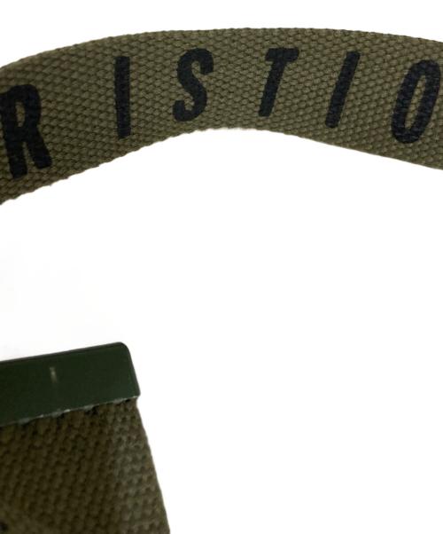 HUMAN MADE（ヒューマンメイド）HUMAN MADE (ヒューマンメイド) WEB BELT ベルト オリーブの古着・服飾アイテム