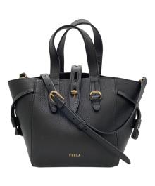 FURLA（フルラ）の古着「NET MINI TOTE」｜ブラック