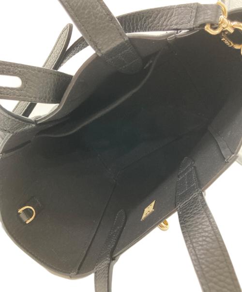 FURLA（フルラ）FURLA (フルラ) NET MINI TOTE ブラックの古着・服飾アイテム