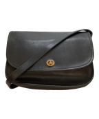 COACHコーチ）の古着「ターンロックショルダーバッグ / 080-8047」｜ブラック