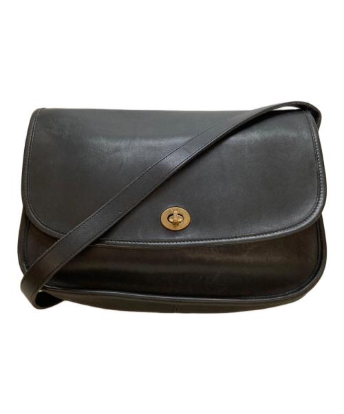COACH（コーチ）COACH (コーチ) ターンロックショルダーバッグ / 080-8047 ブラック サイズ:OneSizeの古着・服飾アイテム