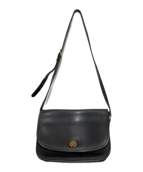 COACH（コーチ）COACH (コーチ) ターンロックショルダーバッグ / 080-8047 ブラック サイズ:OneSizeの古着・服飾アイテム