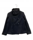 A.P.C.アーペーセー）の古着「ハイネックショートPコート」｜ブラック
