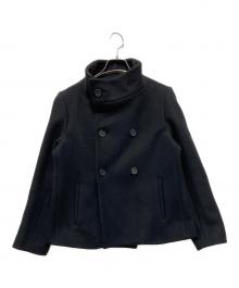 A.P.C.（アーペーセー）の古着「ハイネックショートPコート」｜ブラック