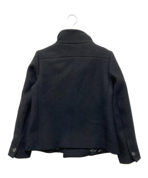 A.P.C.（アーペーセー）A.P.C. (アーペーセー) ハイネックショートPコート ブラック サイズ:XSの古着・服飾アイテム