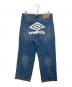 UMBRO (アンブロ) YOUNGER SONG (ヤンガーソング) コラボストレートデニムパンツ インディゴ サイズ:L：12000円