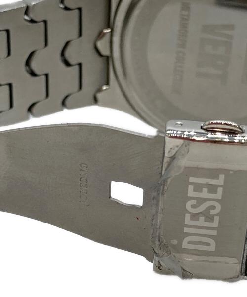 DIESEL（ディーゼル）DIESEL (ディーゼル) アナログステンレス ホワイトの古着・服飾アイテム