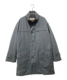 Burberry's（バーバリーズ）の古着「ノバチェックライナースタンドカラーコート」｜ネイビー