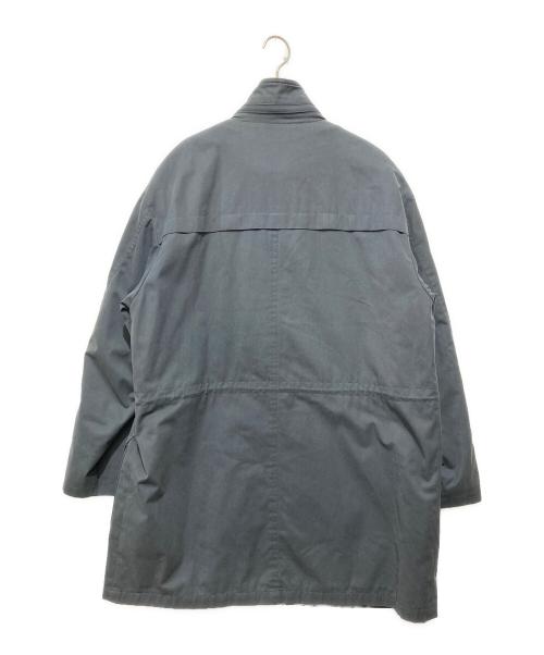 Burberry's（バーバリーズ）Burberry's (バーバリーズ) ノバチェックライナースタンドカラーコート ネイビー サイズ:不明の古着・服飾アイテム