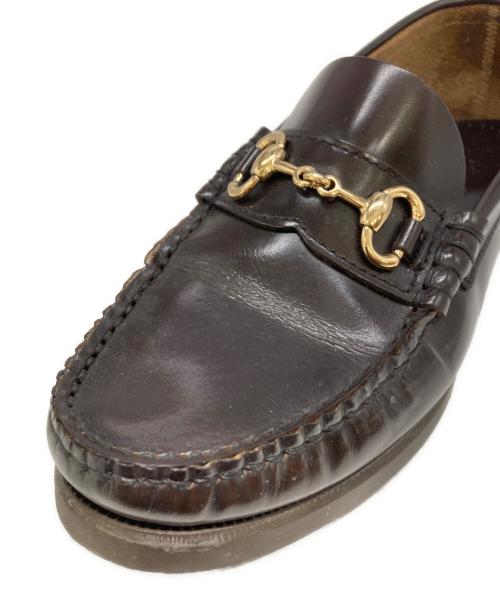 PARABOOT（パラブーツ）PARABOOT (パラブーツ) UNITED ARROWS (ユナイテッドアローズ) CORAUX ホースビットローファー ブラウン サイズ:3.5の古着・服飾アイテム