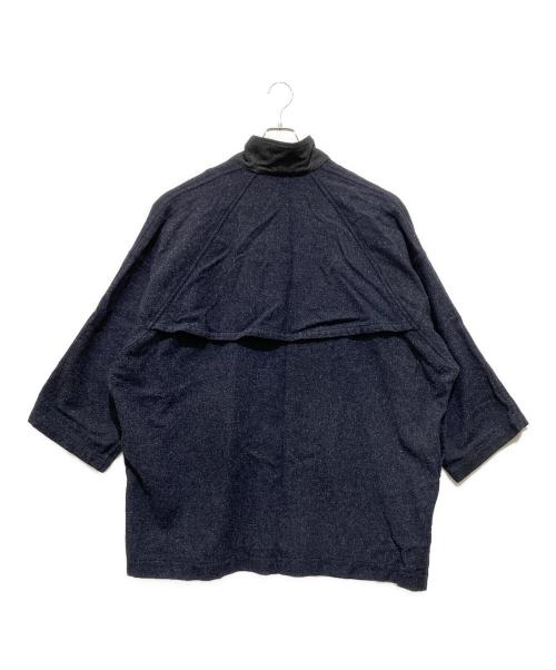 Y's for men（ワイズフォーメン）Y's for men (ワイズフォーメン) WORK SHOP (ワークショップ) ポンチョコート ネイビー サイズ:不明の古着・服飾アイテム