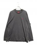 SUPREMEシュプリーム）の古着「small box L/S tee」｜グレー
