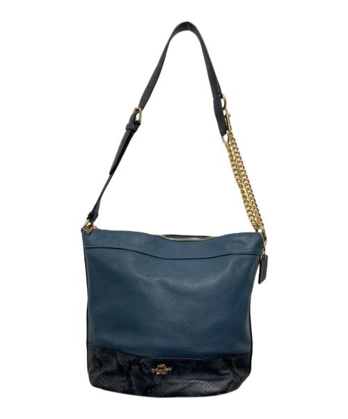 COACH（コーチ）COACH (コーチ) チェーンショルダーバッグ / F72851 ネイビー サイズ:OneSizeの古着・服飾アイテム