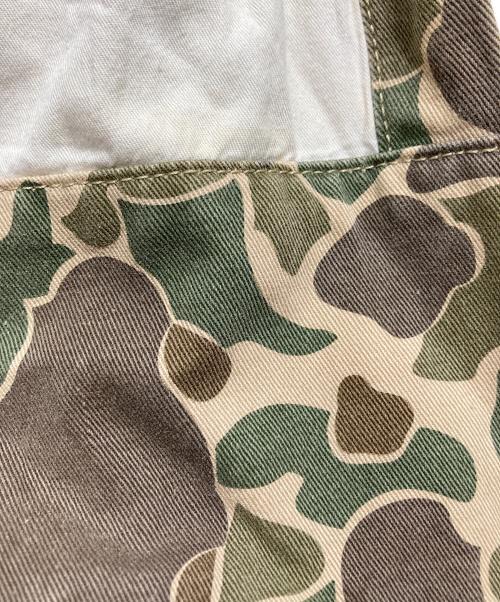 stussy（ステューシー）stussy (ステューシー) ダックハンターカモ柄フーデッドジャケット ブラウン サイズ:Ｓの古着・服飾アイテム