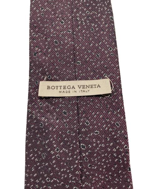 BOTTEGA VENETA（ボッテガベネタ）BOTTEGA VENETA (ボッテガベネタ) 総柄ネクタイ パープル サイズ:不明の古着・服飾アイテム