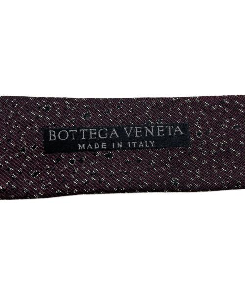 BOTTEGA VENETA（ボッテガベネタ）BOTTEGA VENETA (ボッテガベネタ) 総柄ネクタイ パープル サイズ:不明の古着・服飾アイテム